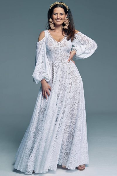 Najpiękniejsza i oryginalna suknia ślubna Santorini 13