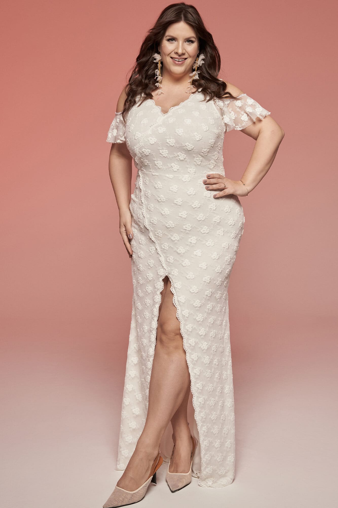 Suknia ślubna plus size Barcelona 22 - obrazek 4