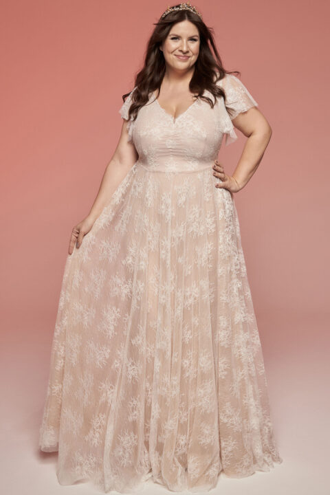 Suknia ślubna plus size Paris 2