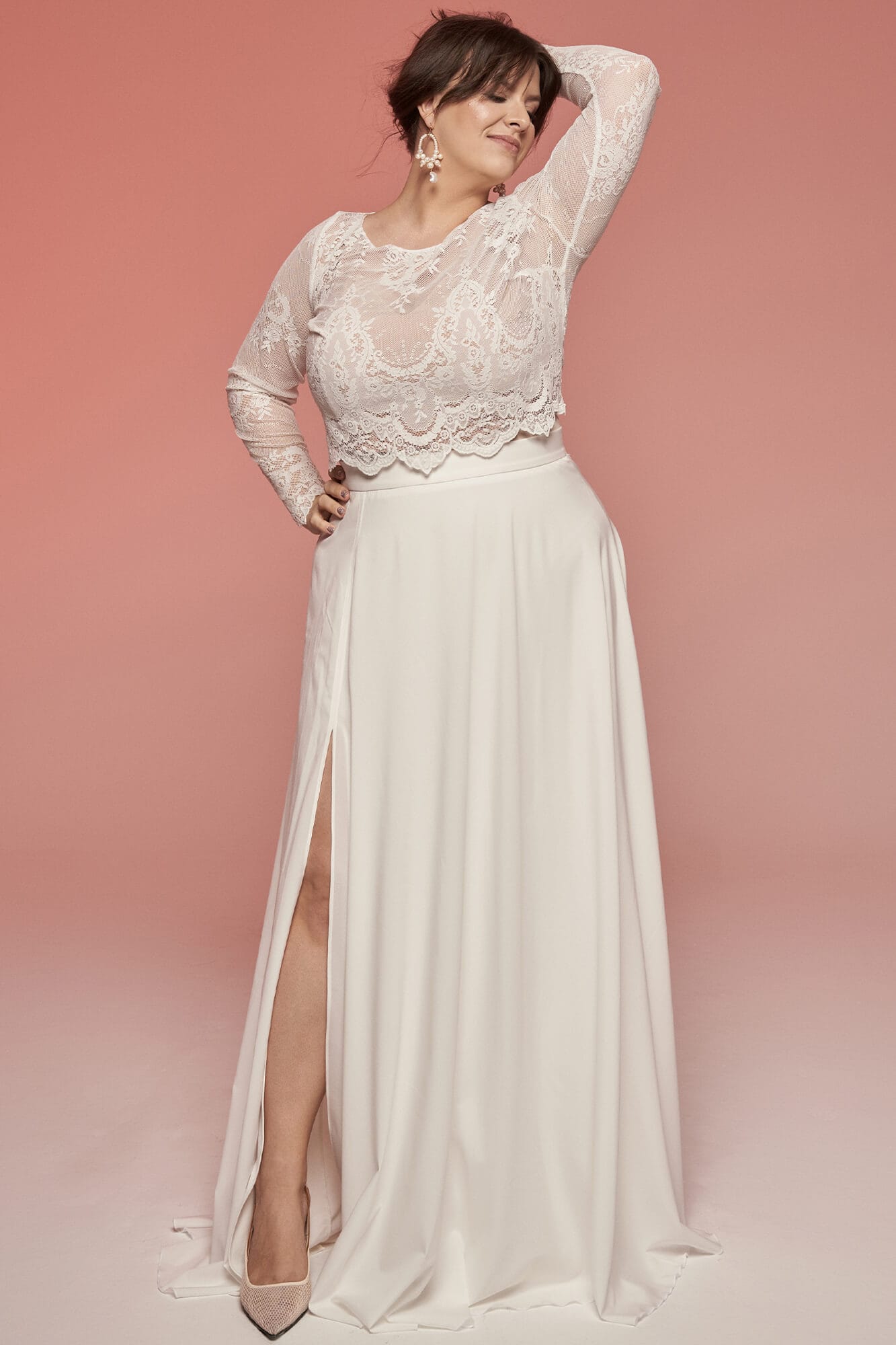 Suknia ślubna plus size Porto 24 - obrazek 4