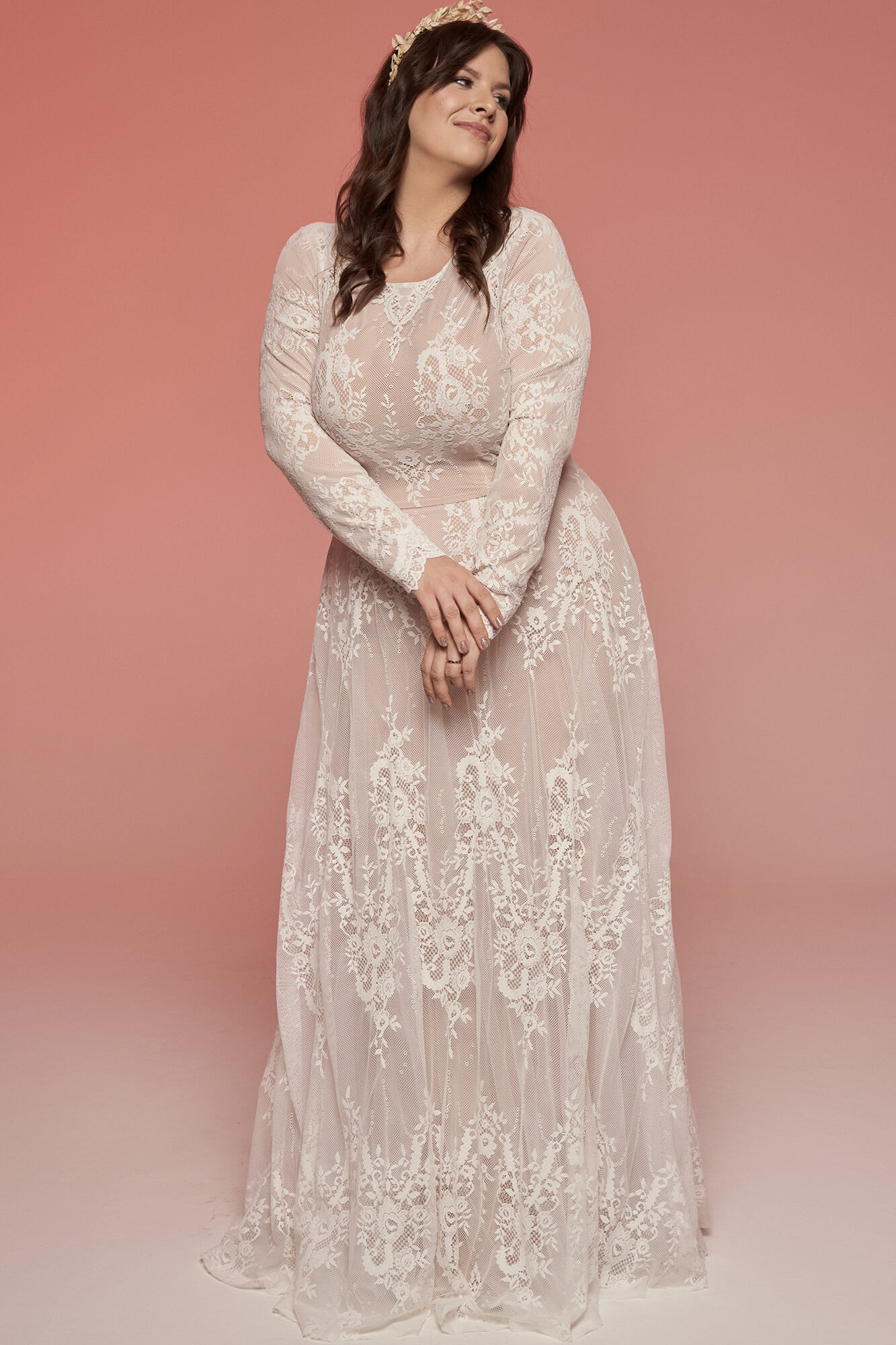 Suknia ślubna plus size Porto 61 - obrazek 5