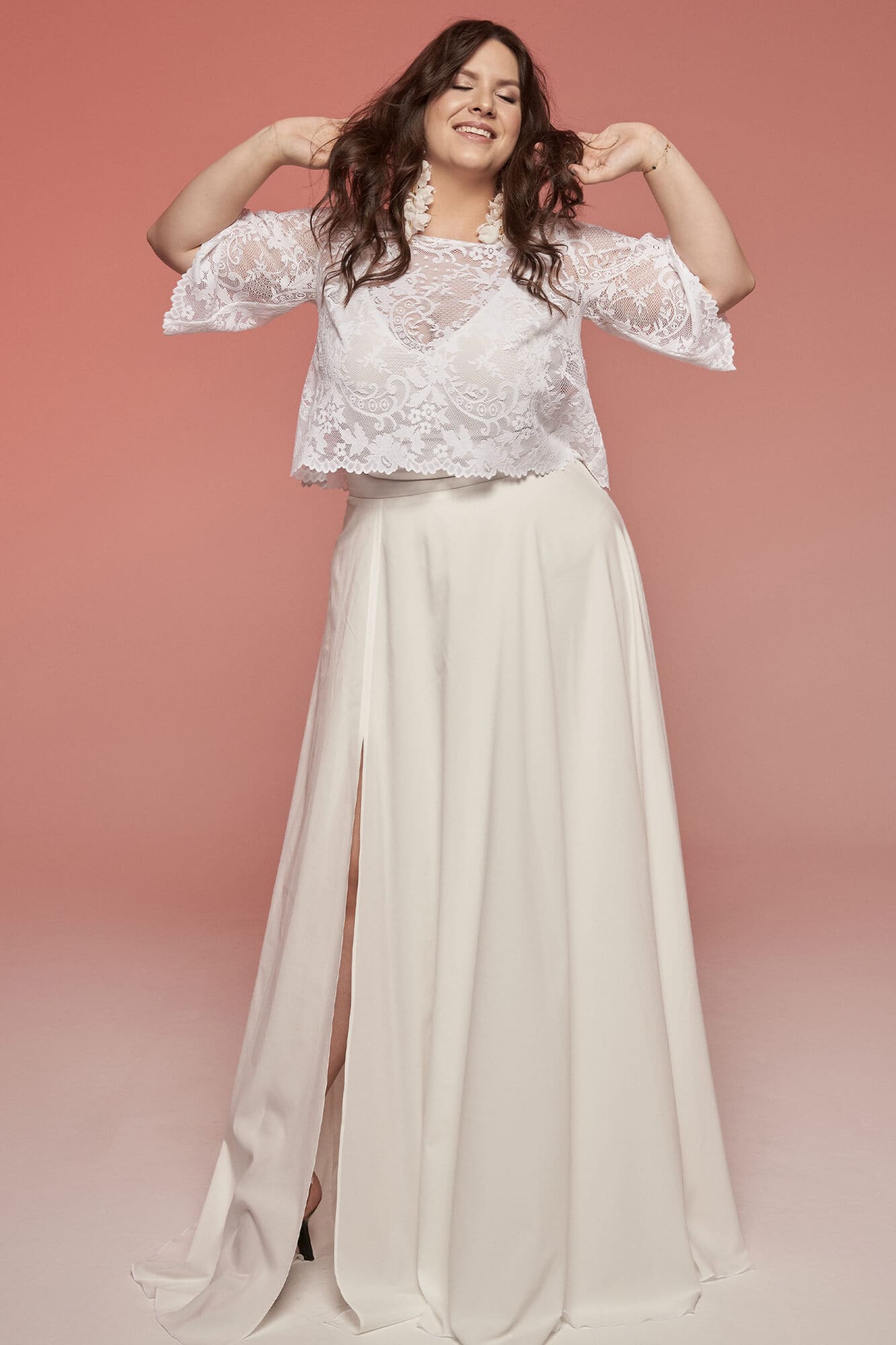 Suknia ślubna plus size Porto 77 - obrazek 3