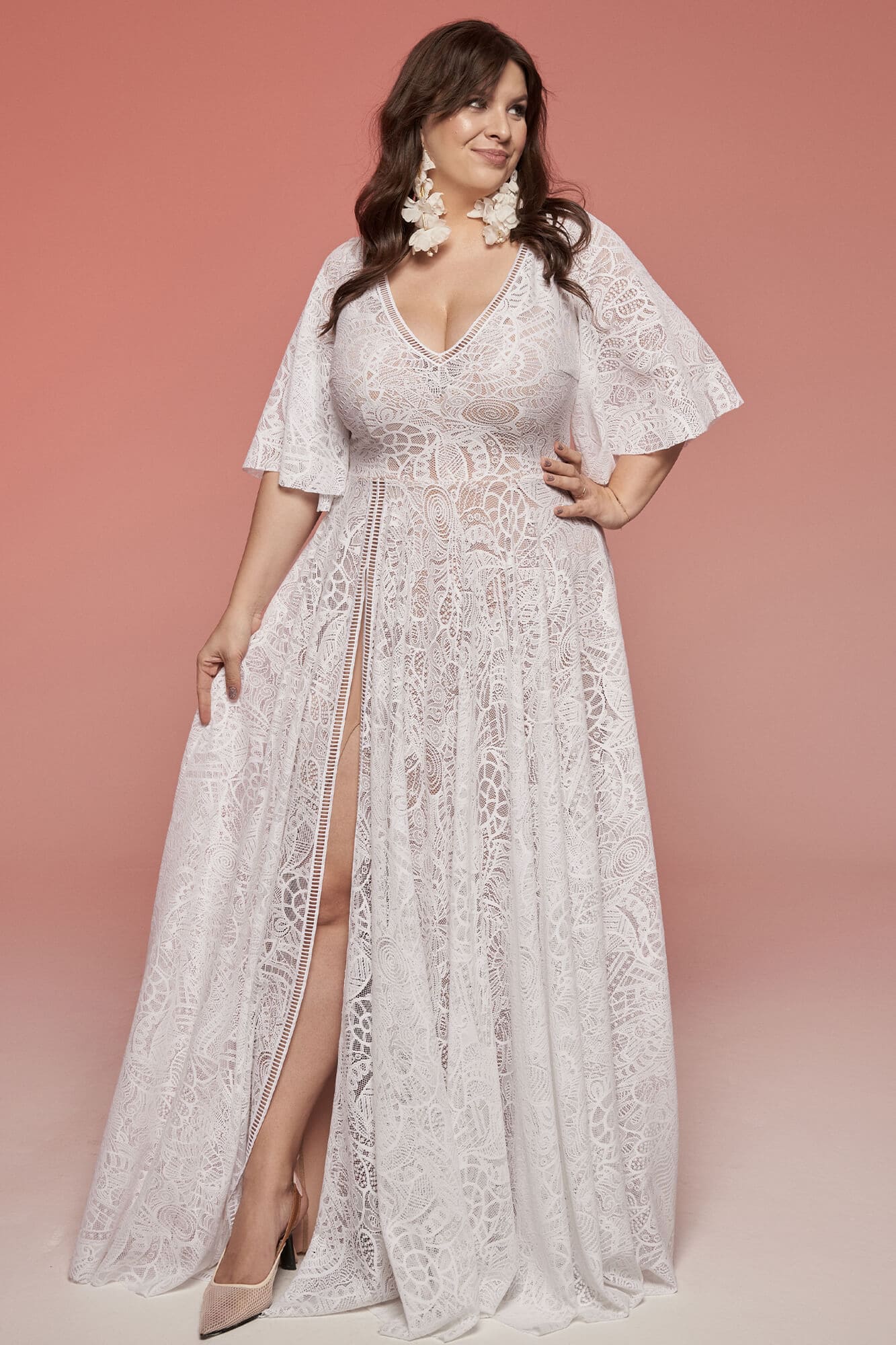 Suknia ślubna plus size Santorini 18
