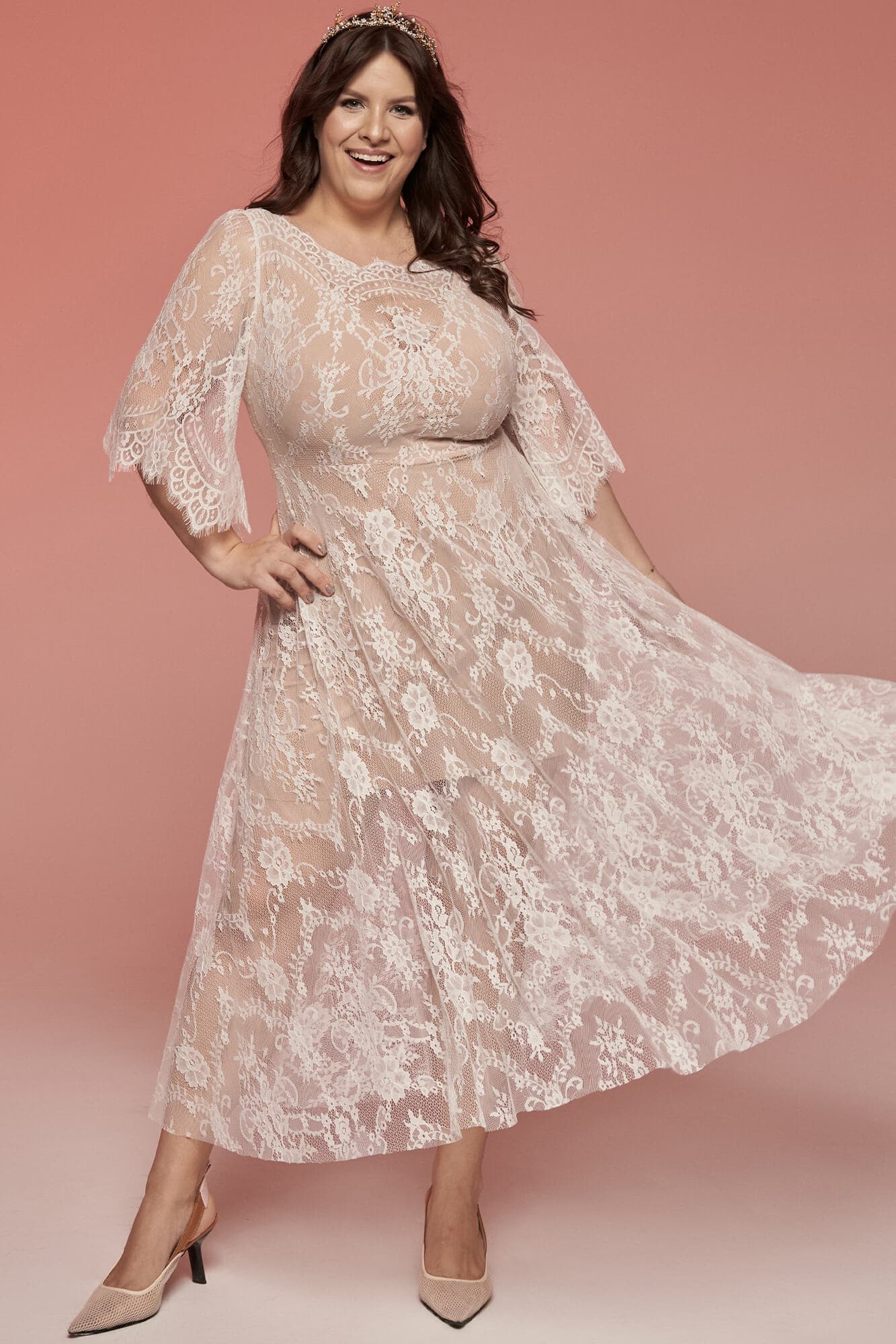 Suknia ślubna plus size Paris 20 - obrazek 3