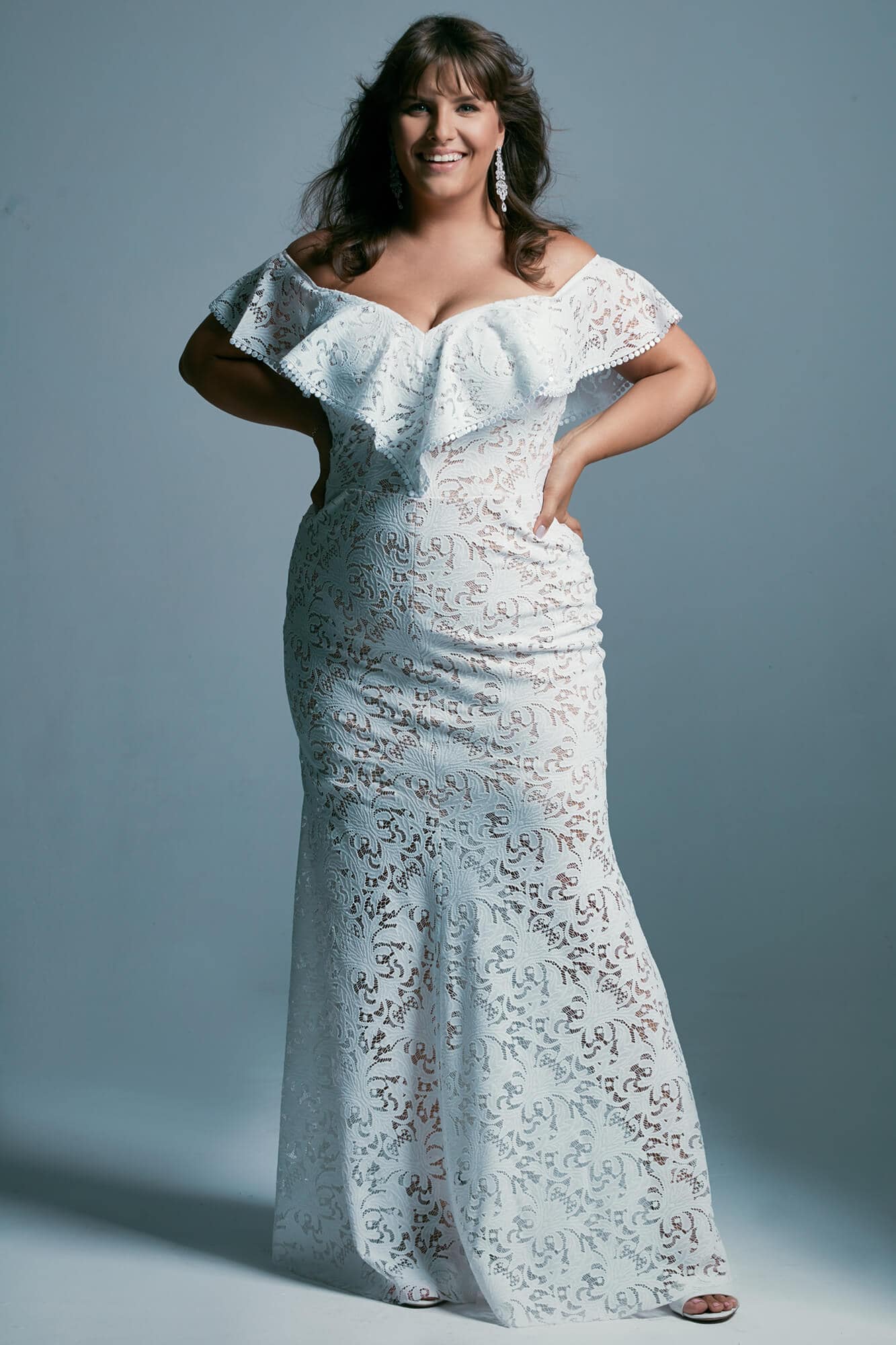 Suknia ślubna plus size Santorini 6